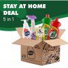 pencuci pinggan dan penghalau serangga semulajadi serai wangi, di dalam kotak dijual secara pukal sebagai galakan untuk Stay At Home MCO 3.0