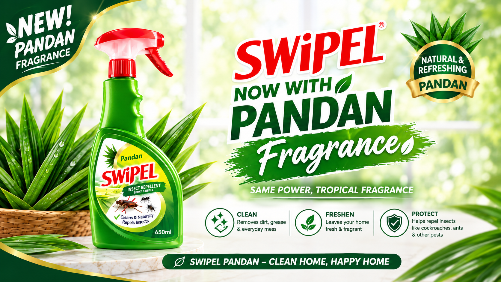 swipel pandan fragrance