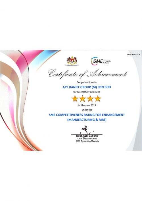 SME Corp Achievement